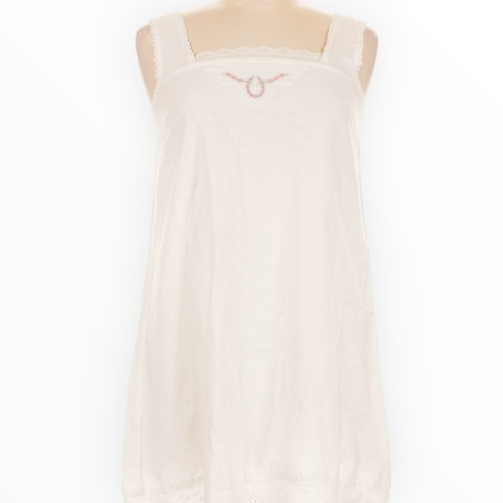 Damson Madder Nancy Linen Blend Mini Dress UK 8 / US 4 - Picture 3 of 9